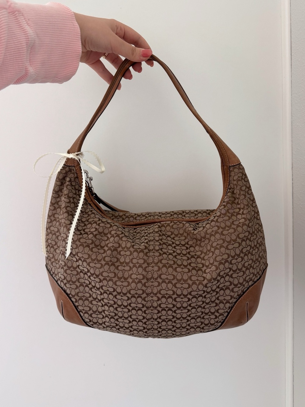 Vintage Coach Ergo Signature Shoulder Bag